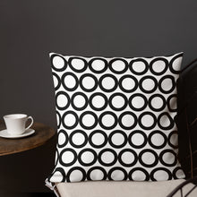 Load image into Gallery viewer, MODERN BLACK Premium Pillow