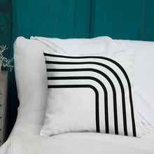 Load image into Gallery viewer, MODERN BLACK Premium Pillow