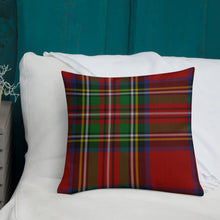 Load image into Gallery viewer, Red Tartan Pillow