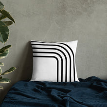Load image into Gallery viewer, MODERN BLACK Premium Pillow