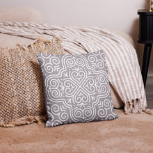 Load image into Gallery viewer, TIFFANY GRAY Premium Pillow