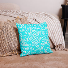 Load image into Gallery viewer, TIFFANY BLUE Premium Pillow