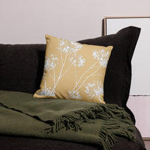 Load image into Gallery viewer, COASTAL Sand Floral Pillow