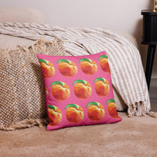 Load image into Gallery viewer, GEORGIA PEACH Premium Pillow