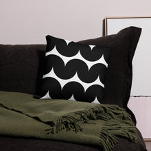Load image into Gallery viewer, MODERN BLACK Premium Pillow