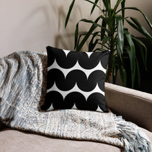 Load image into Gallery viewer, MODERN BLACK Premium Pillow