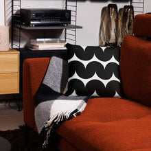 Load image into Gallery viewer, MODERN BLACK Premium Pillow