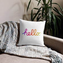 Load image into Gallery viewer, Hello Pillow