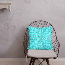 Load image into Gallery viewer, TIFFANY BLUE Premium Pillow