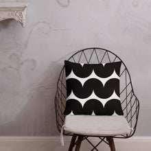 Load image into Gallery viewer, MODERN BLACK Premium Pillow