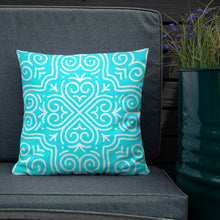 Load image into Gallery viewer, TIFFANY BLUE Premium Pillow