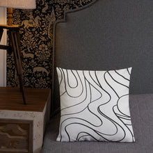 Load image into Gallery viewer, Modern Waves Pillow