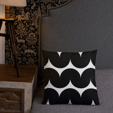 Load image into Gallery viewer, MODERN BLACK Premium Pillow