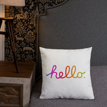 Load image into Gallery viewer, Hello Pillow