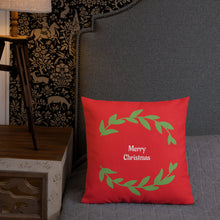 Load image into Gallery viewer, MERRY CHRISTMAS Premium Pillow