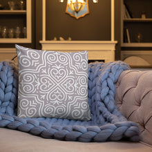 Load image into Gallery viewer, TIFFANY GRAY Premium Pillow