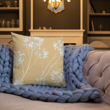 Load image into Gallery viewer, COASTAL Sand Floral Pillow