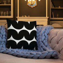 Load image into Gallery viewer, MODERN BLACK Premium Pillow
