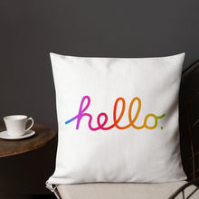 Load image into Gallery viewer, Hello Pillow