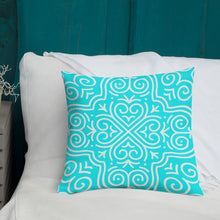 Load image into Gallery viewer, TIFFANY BLUE Premium Pillow