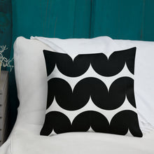Load image into Gallery viewer, MODERN BLACK Premium Pillow