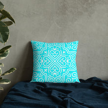 Load image into Gallery viewer, TIFFANY BLUE Premium Pillow