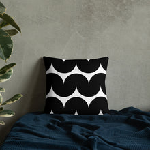 Load image into Gallery viewer, MODERN BLACK Premium Pillow