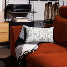 Load image into Gallery viewer, Modern Faces Pillow