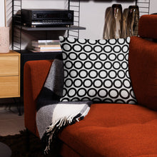 Load image into Gallery viewer, MODERN BLACK Premium Pillow