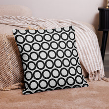 Load image into Gallery viewer, MODERN BLACK Premium Pillow