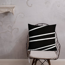Load image into Gallery viewer, MODERN BLACK Premium Pillow