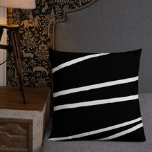 Load image into Gallery viewer, MODERN BLACK Premium Pillow