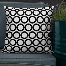 Load image into Gallery viewer, MODERN BLACK Premium Pillow