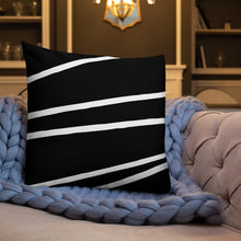 Load image into Gallery viewer, MODERN BLACK Premium Pillow