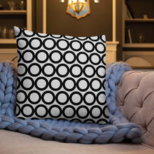 Load image into Gallery viewer, MODERN BLACK Premium Pillow