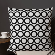 Load image into Gallery viewer, MODERN BLACK Premium Pillow