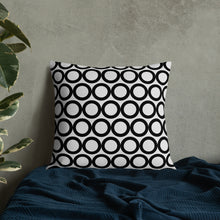 Load image into Gallery viewer, MODERN BLACK Premium Pillow