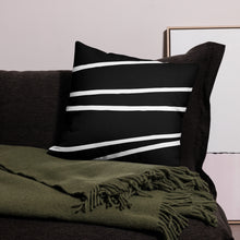 Load image into Gallery viewer, MODERN BLACK Premium Pillow