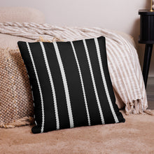 Load image into Gallery viewer, MODERN BLACK Premium Pillow