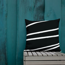 Load image into Gallery viewer, MODERN BLACK Premium Pillow