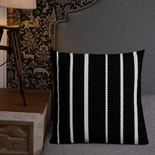 Load image into Gallery viewer, MODERN BLACK Premium Pillow