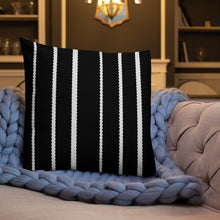 Load image into Gallery viewer, MODERN BLACK Premium Pillow