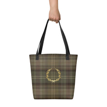 Load image into Gallery viewer, ROYAL TOAST TARTAN PLAID Tote bag