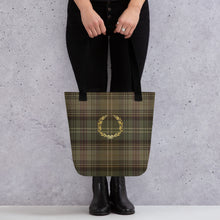 Load image into Gallery viewer, ROYAL TOAST TARTAN PLAID Tote bag