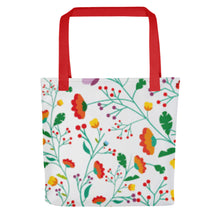 Load image into Gallery viewer, FIELD OF FLOWERS Tote bag