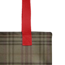 Load image into Gallery viewer, ROYAL TOAST TARTAN PLAID Tote bag