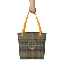 Load image into Gallery viewer, ROYAL TOAST TARTAN PLAID Tote bag