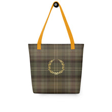 Load image into Gallery viewer, ROYAL TOAST TARTAN PLAID Tote bag