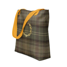Load image into Gallery viewer, ROYAL TOAST TARTAN PLAID Tote bag