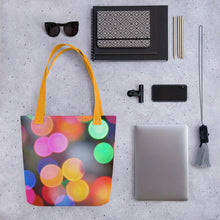Load image into Gallery viewer, BRIGHT LIGHTS Tote bag